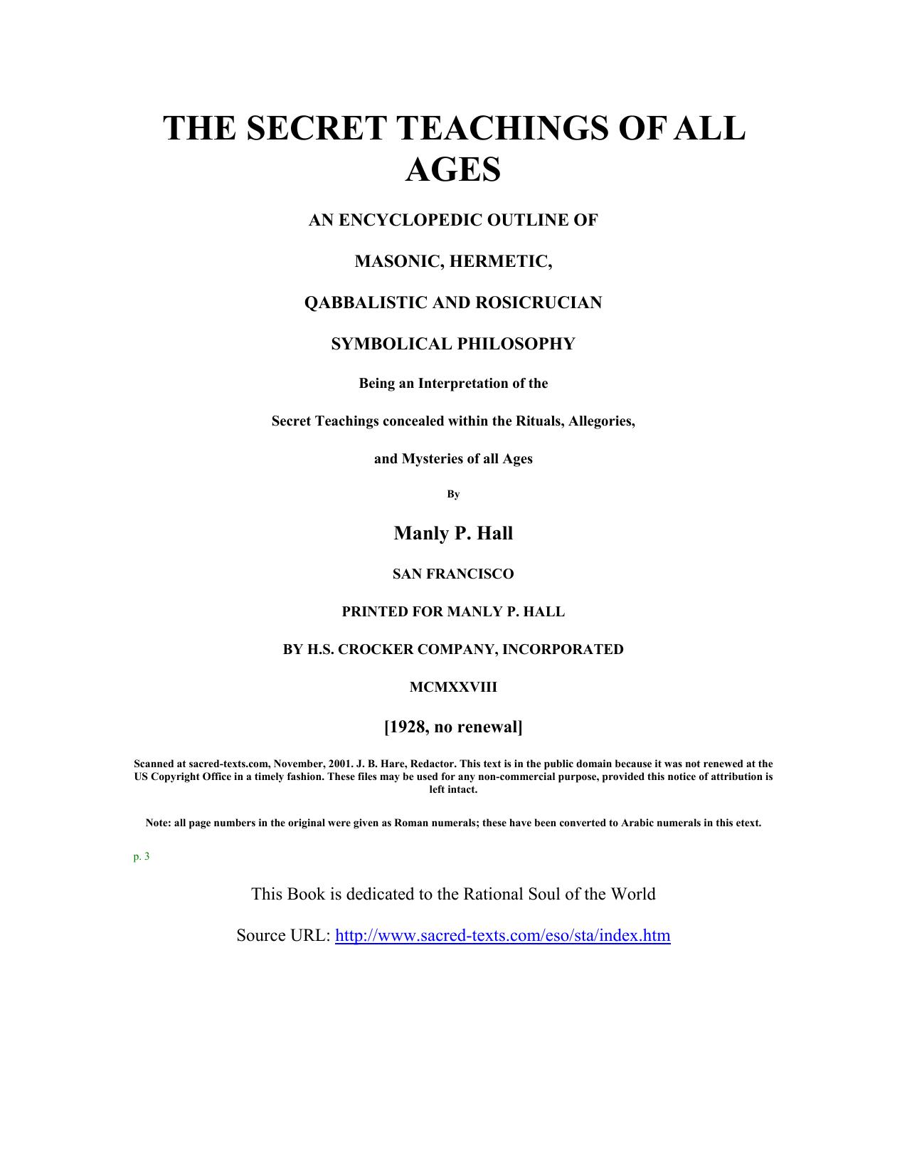 Microsoft Word - THE SECRET TEACHINGS OF ALL AGES.doc by Mu