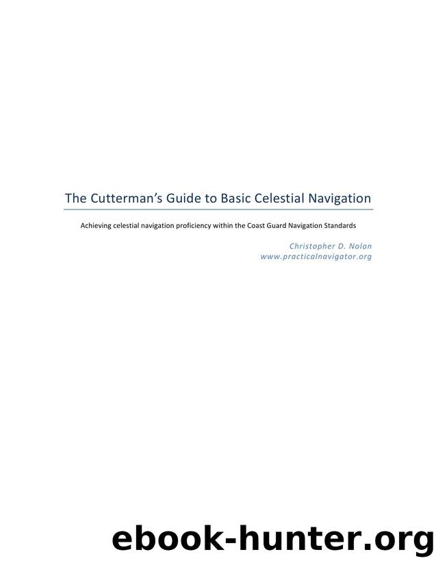Microsoft Word - The Cutterman's Guide to Basic Celestial Navigation Requirements (Version 2.0).docx by Unknown