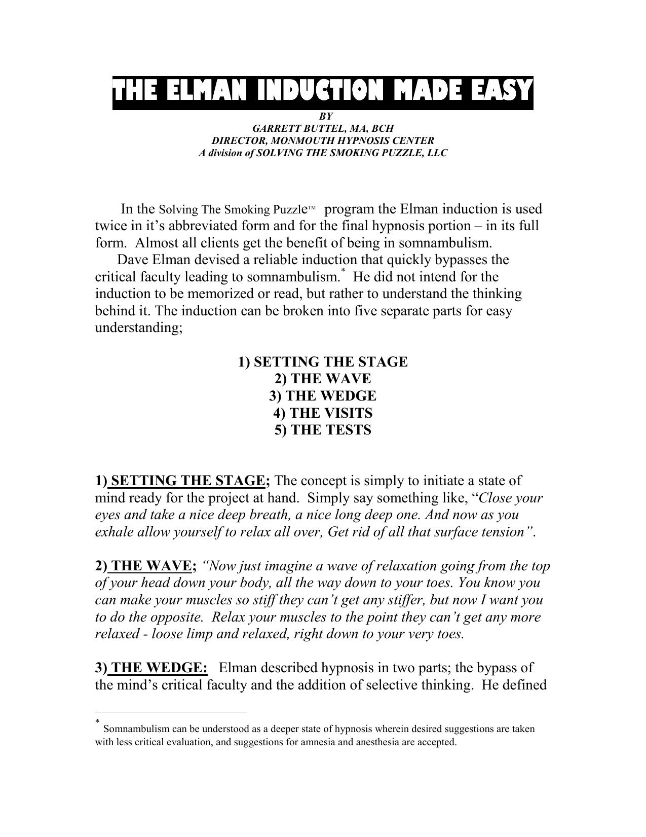 Microsoft Word - The Elman Induction Made Easy.doc by HP_Owner