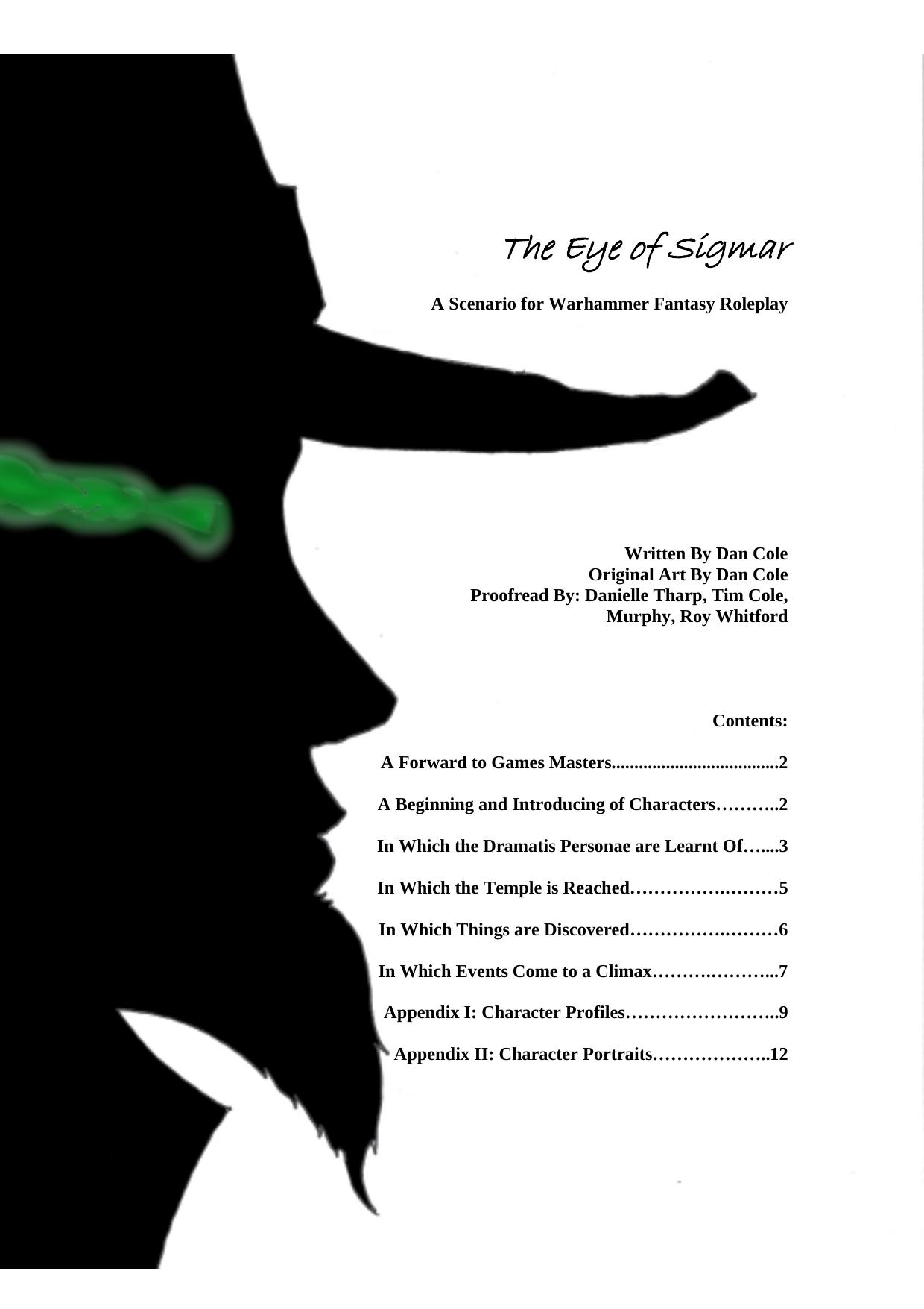 Microsoft Word - The Eye of Sigmar.doc by dave.allen