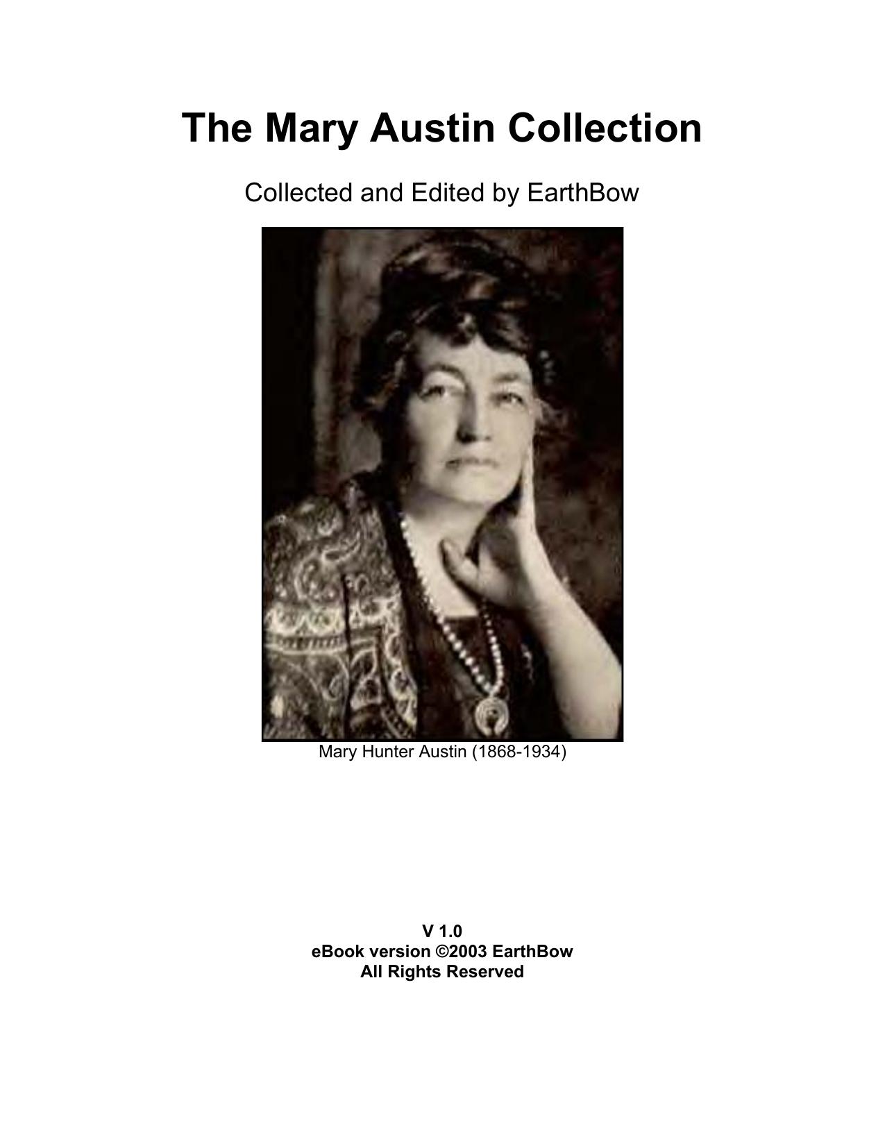 Microsoft Word - The Mary Austin Collection.doc by Bob Boyd