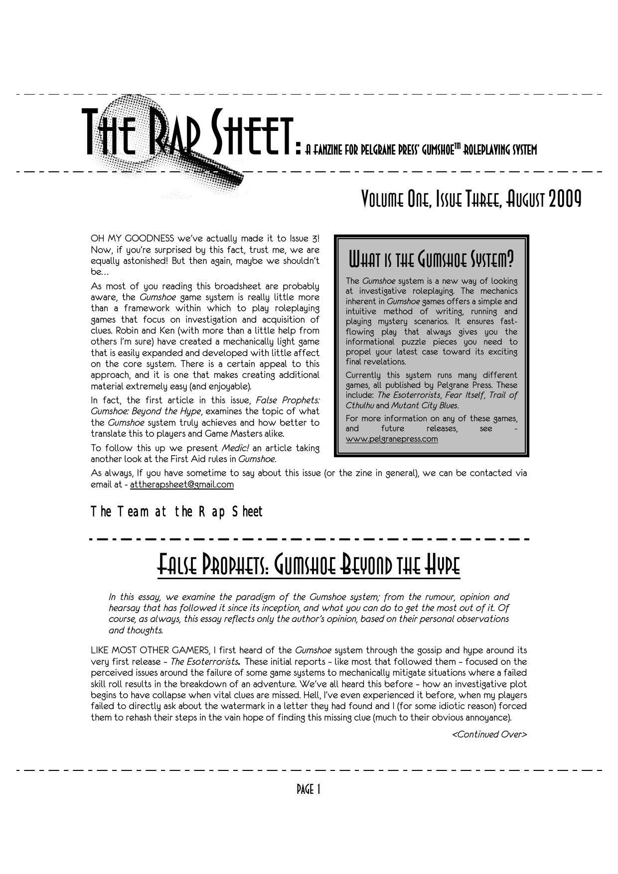 Microsoft Word - The Rap Sheet - Volume 1 - Issue 3a.doc by marcusb