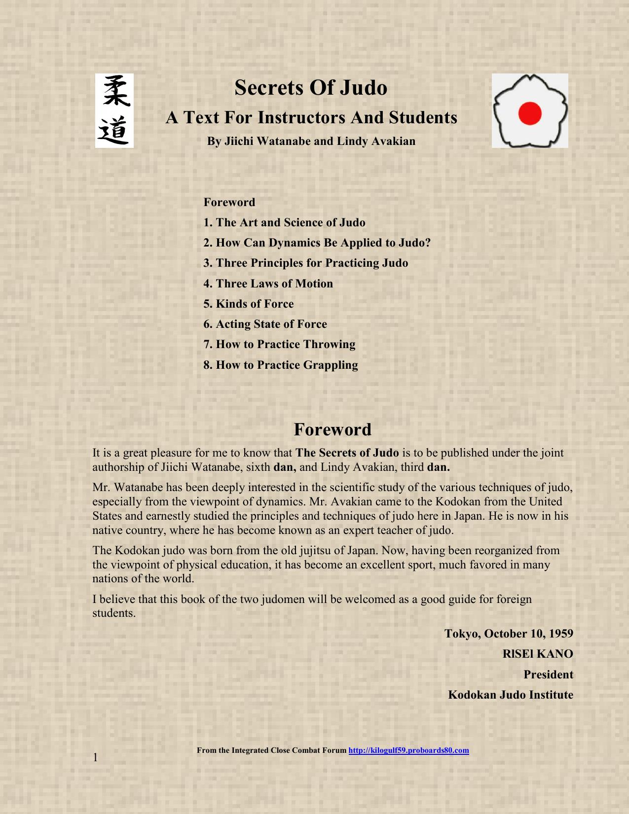 Microsoft Word - The Secrets of Judo.doc by Ken