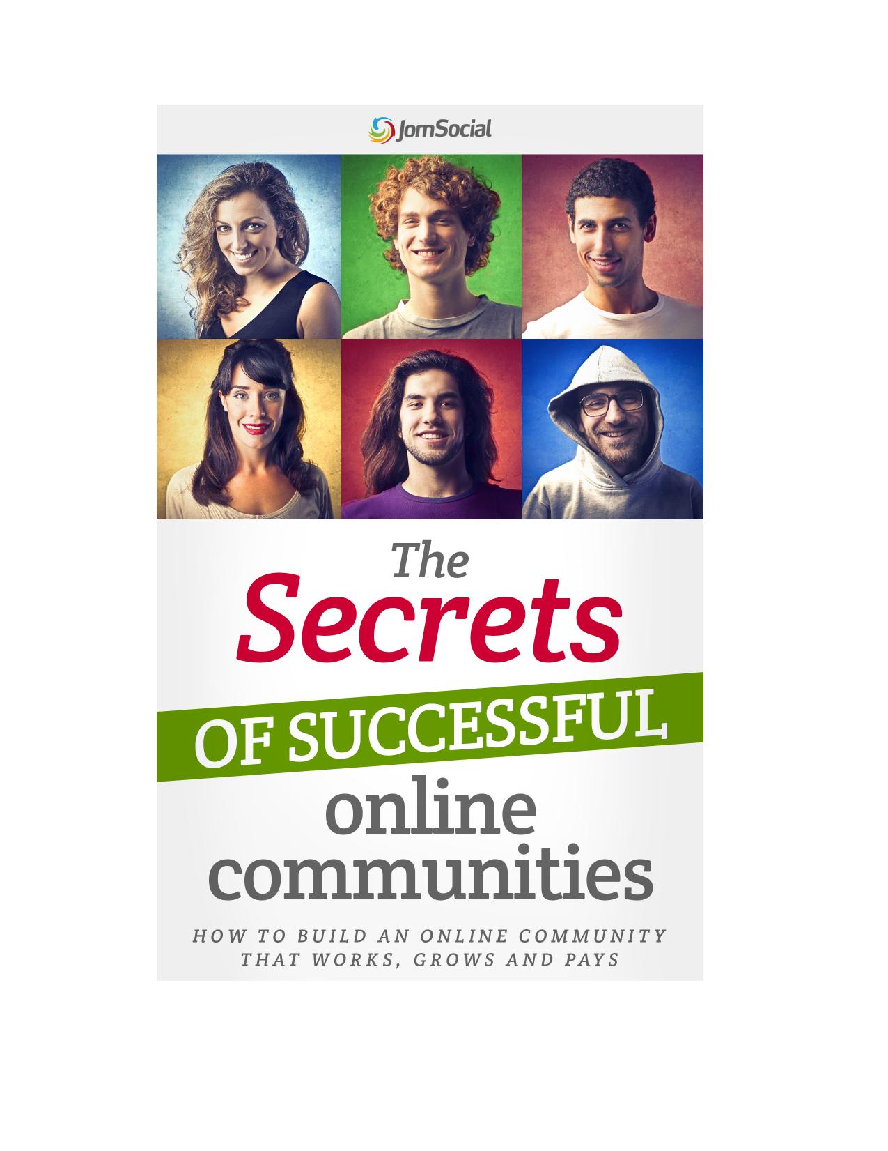 Microsoft Word - The secrets of online communities.docx by unknow