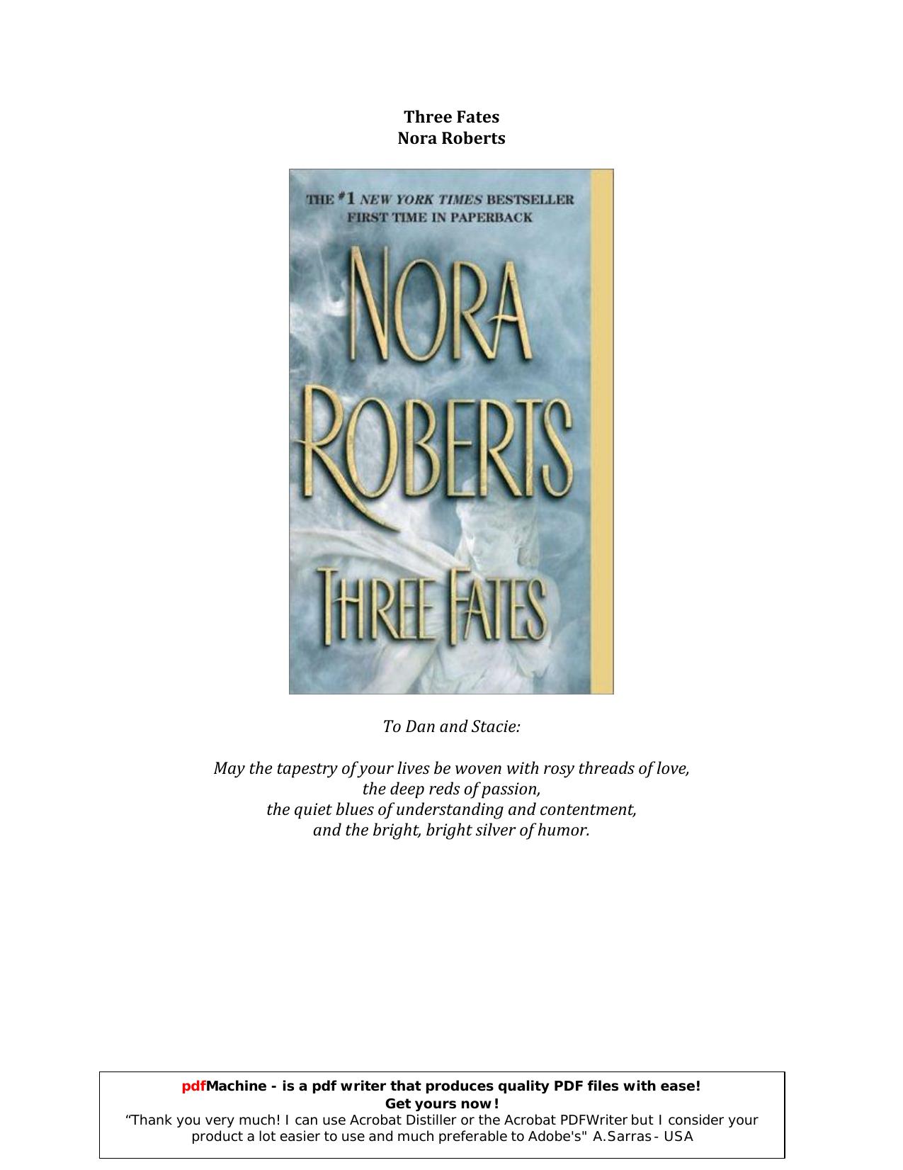 Microsoft Word - Three Fates - pdfMachine from Broadgun Software, http:pdfmachine.com, a great PDF writer utility! by Unknown