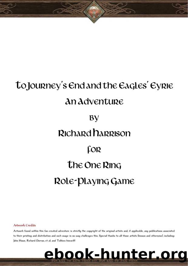 Microsoft Word - To Journey's End and the Eagles' Eyrie.doc by Richard Harrison