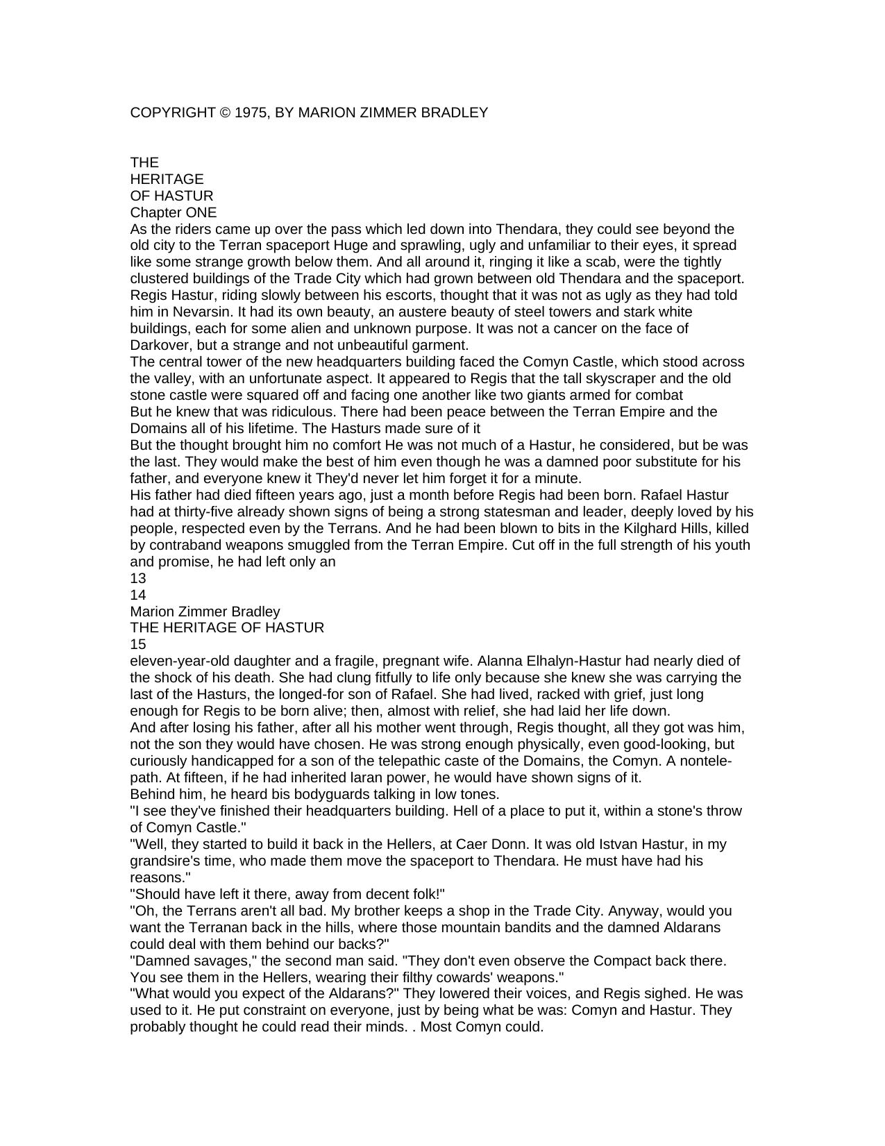 Microsoft Word - _2_ Heritage of Hastur, The by Jennifer Bonnin