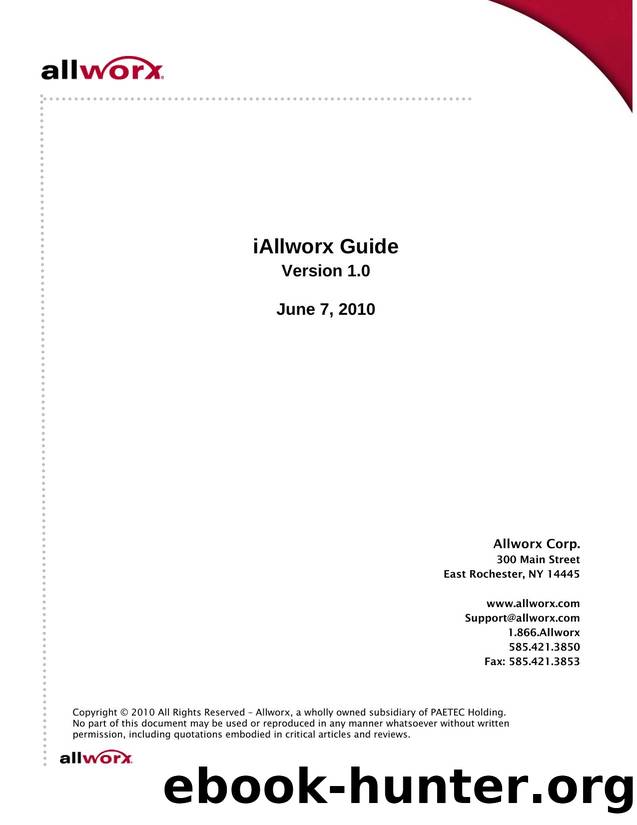 Microsoft Word - iAllworx Guide 1.0 d7.doc by cwinston