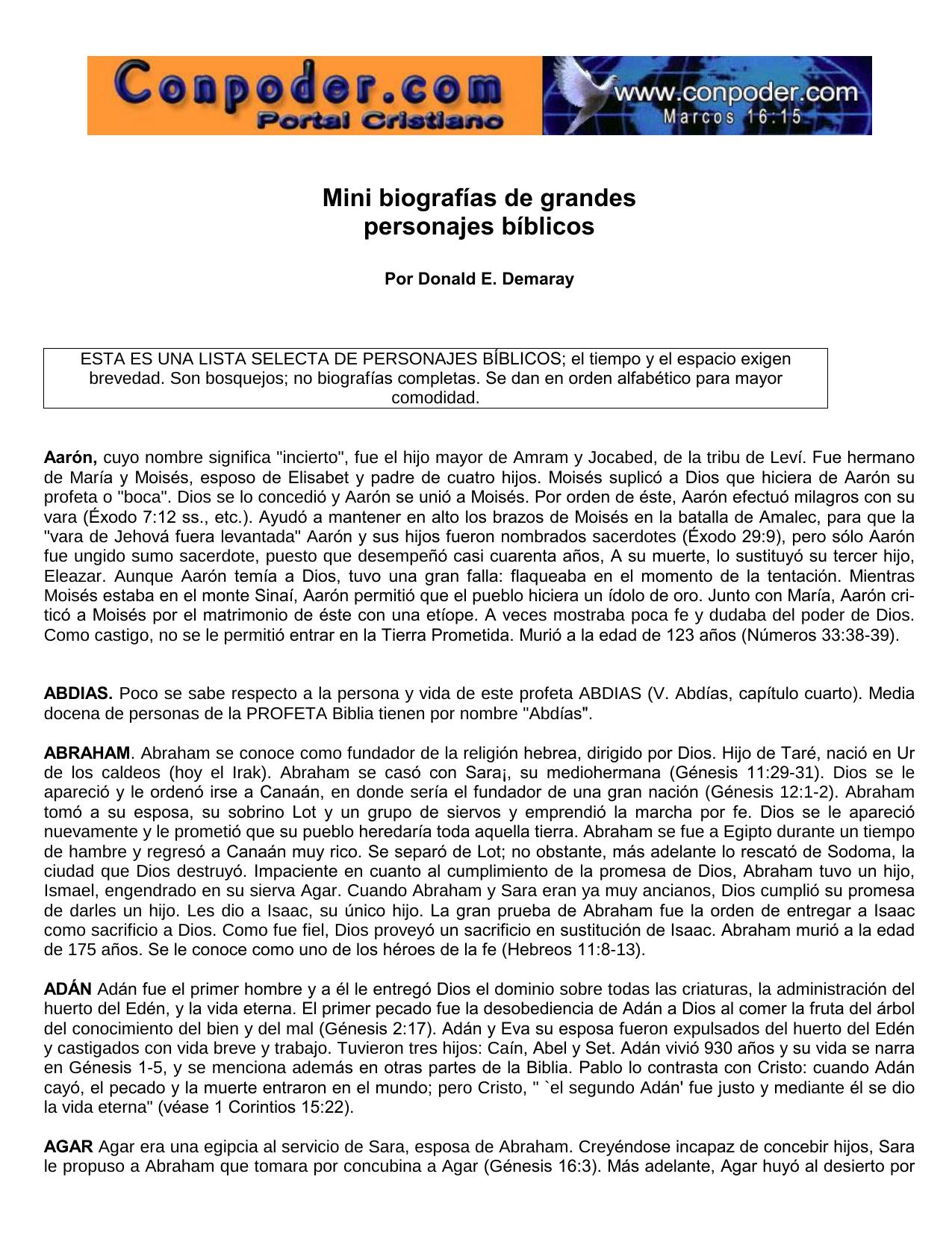 Microsoft Word - minibiografias - pdfMachine from Broadgun Software, http:pdfmachine.com, a great PDF writer utility! by Unknown
