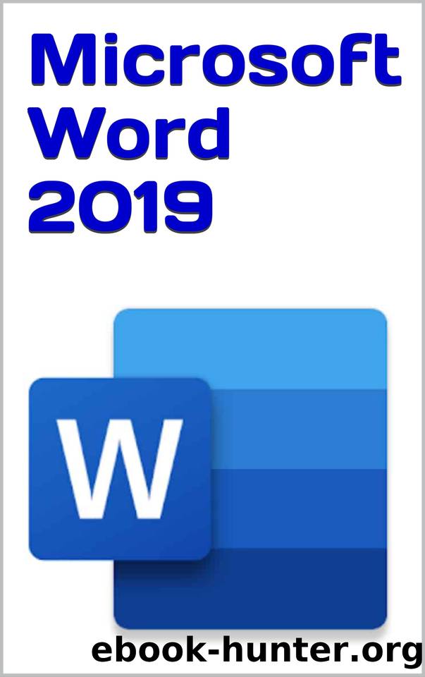 Microsoft Word 2019 : easy and Step by Step for beginner by oulghrini Ayoub