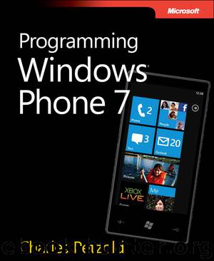 Microsoft® Programming Windows® Phone 7 by Charles Petzold