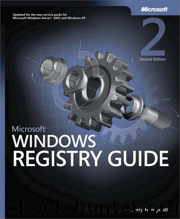 Microsoft® Windows® Registry Guide, Second Edition by Jerry Honeycutt