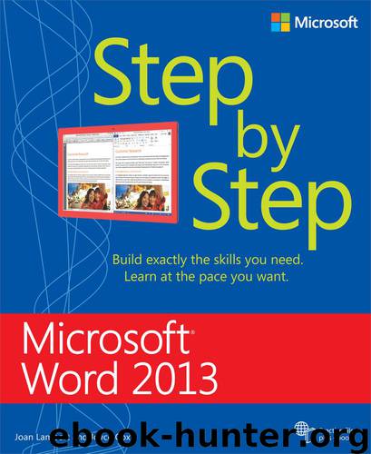 Microsoft® Word 2013: Step by Step