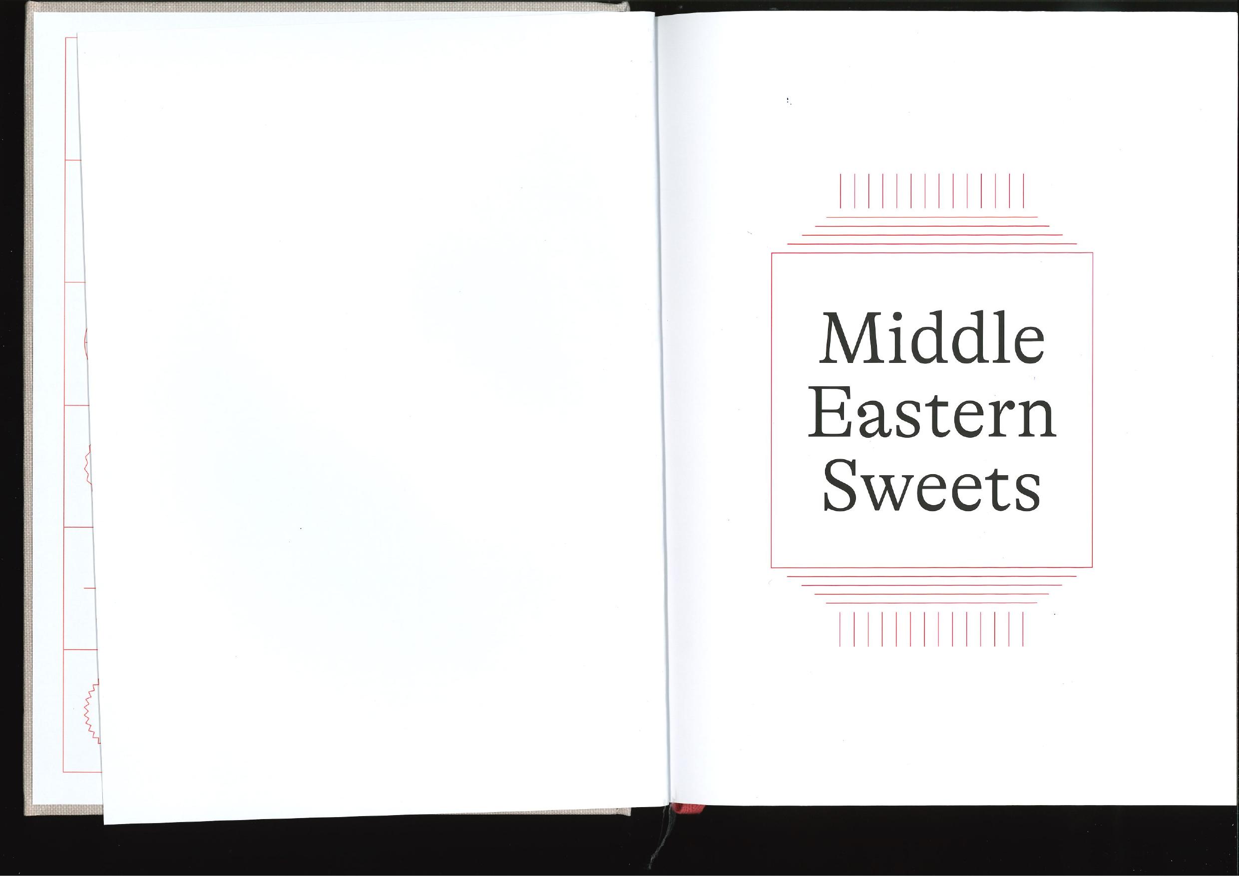 Middle Eastern Sweets by Salma Hage by Unknown
