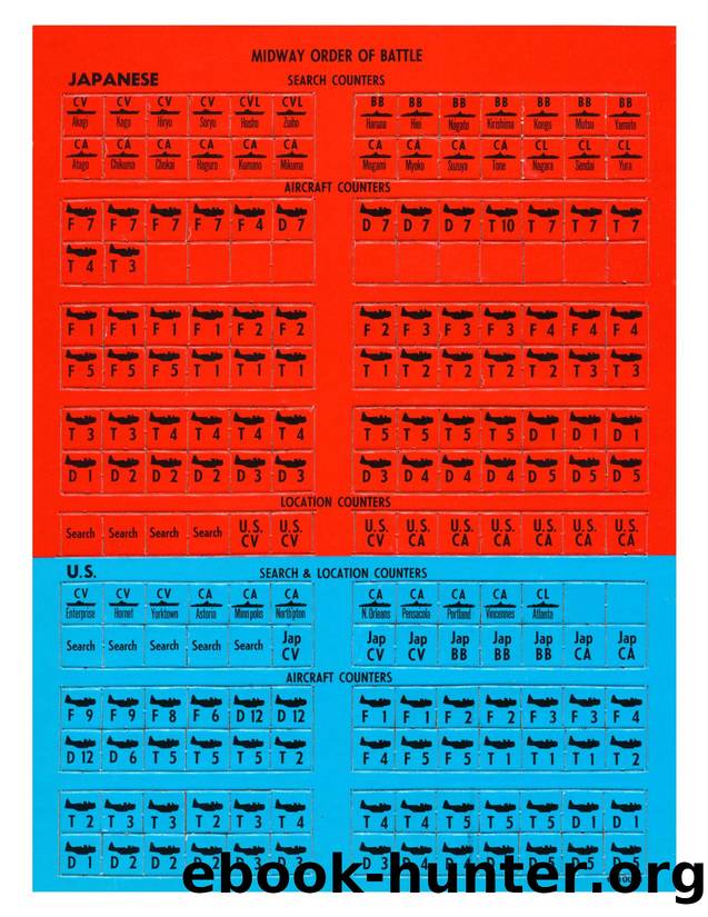 Midway Search and Aircraft Countersheet by Unknown