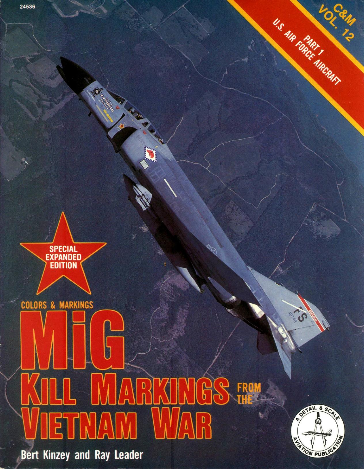 Mig Kill Markings from the Vietnam War by Bert Kinzey