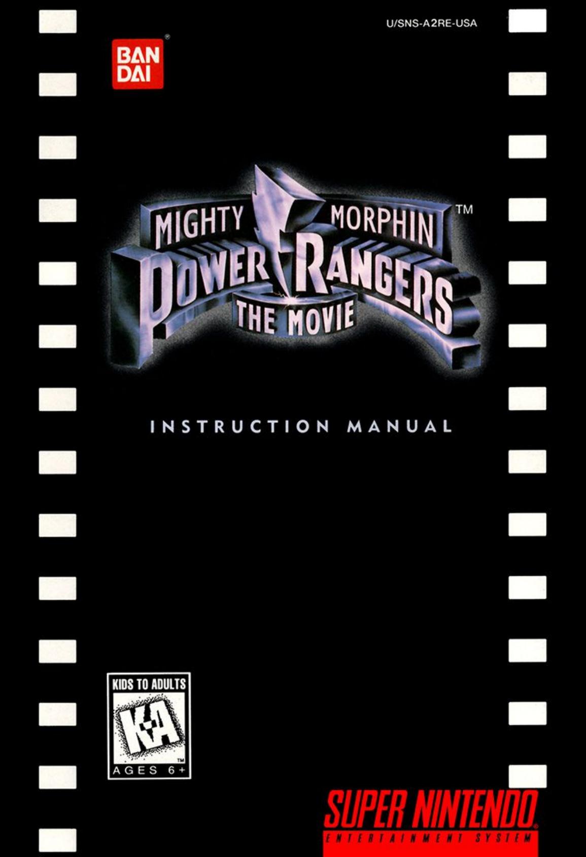 Mighty Morphin Power Rangers - The Movie (USA) by Jonathan Grimm
