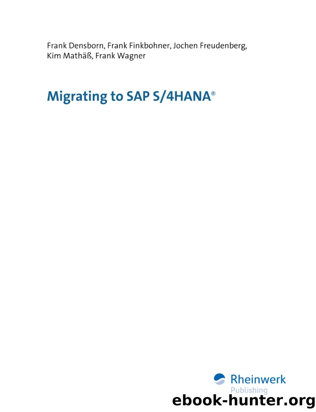Migrating to SAP S4HANA by Unknown
