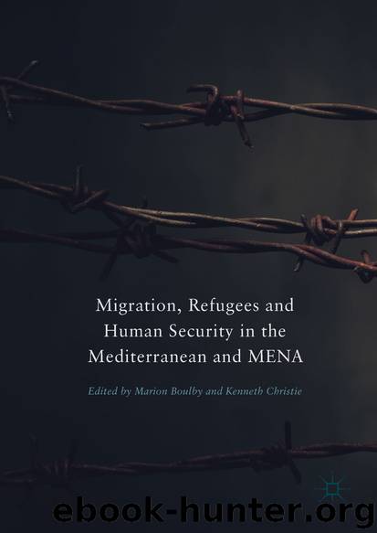 Migration, Refugees and Human Security in the Mediterranean and MENA by Marion Boulby & Kenneth Christie