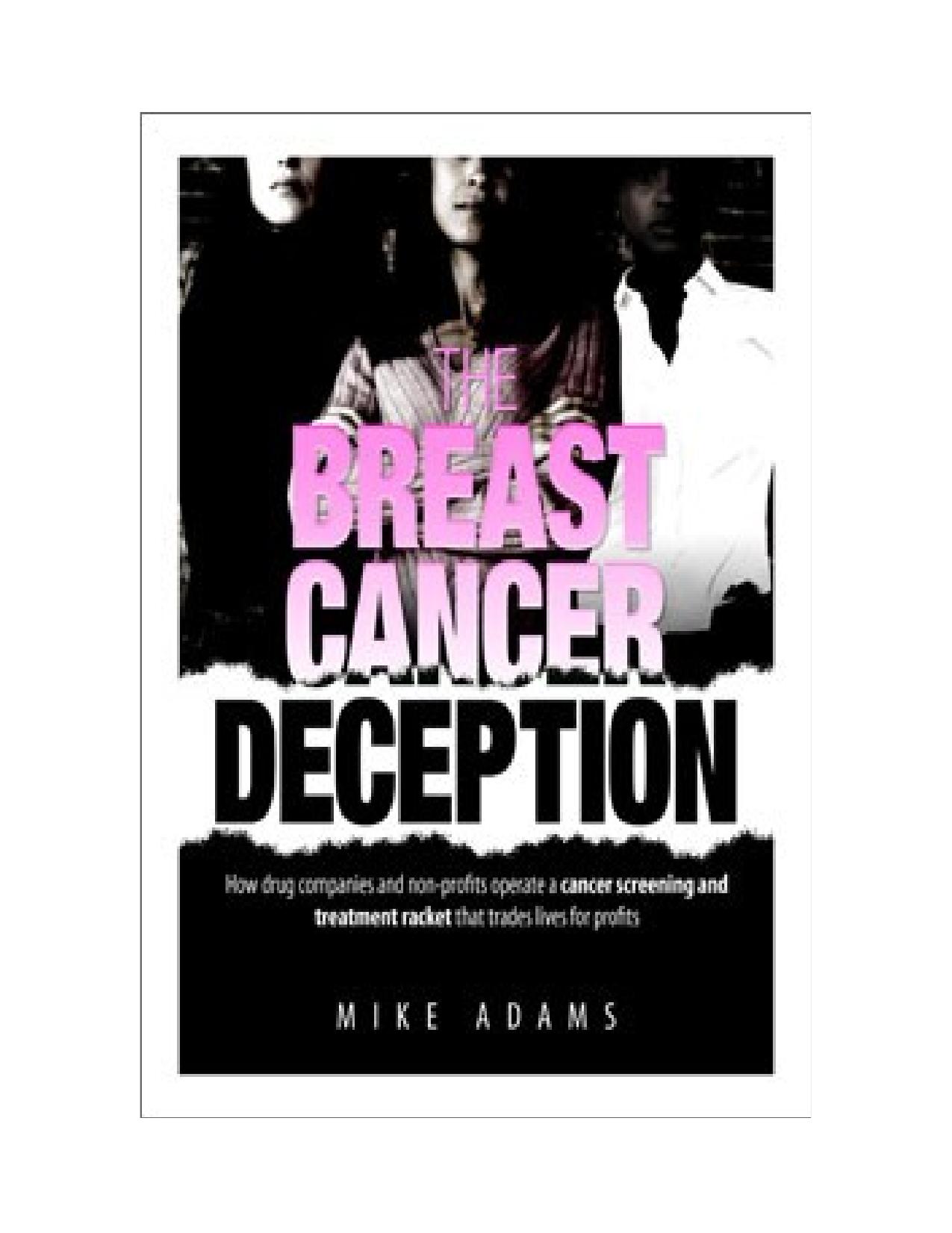 Mike Adams by The Breast Cancer Deception