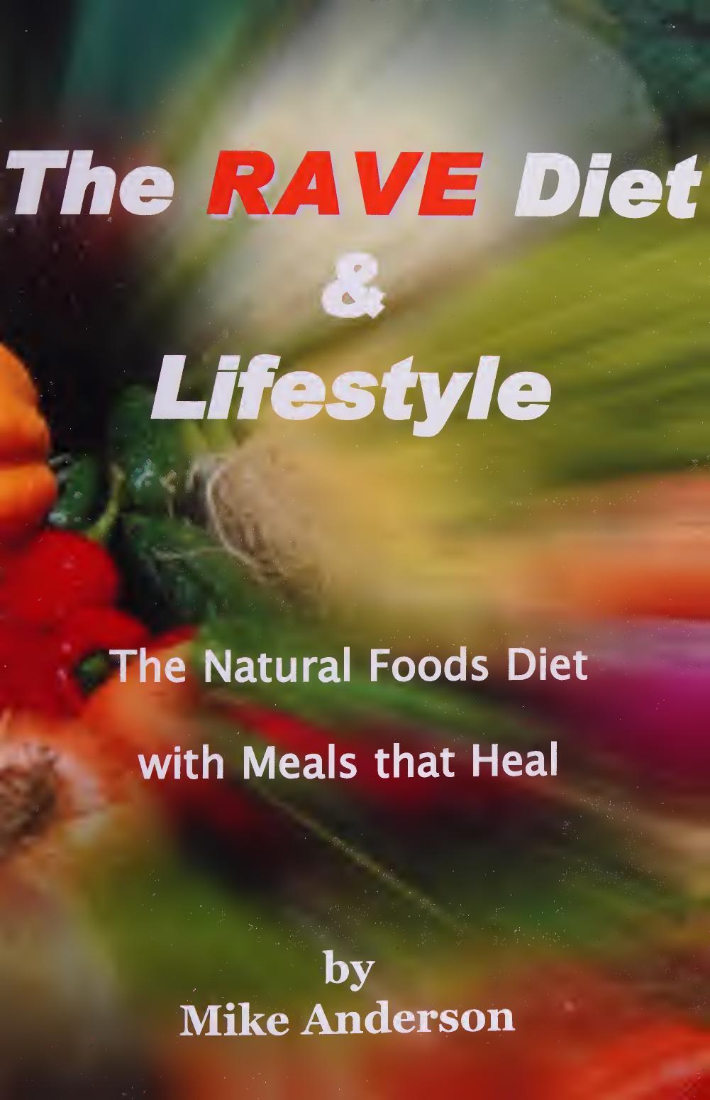 Mike Anderson The RAVE Diet & Lifestyle (3rd edition) by Mike Anderson
