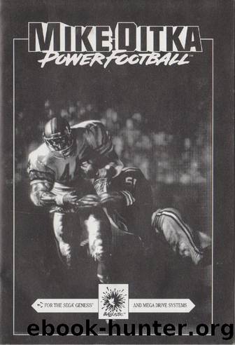 Mike Ditka Power Football (U) [!]-manual by Unknown