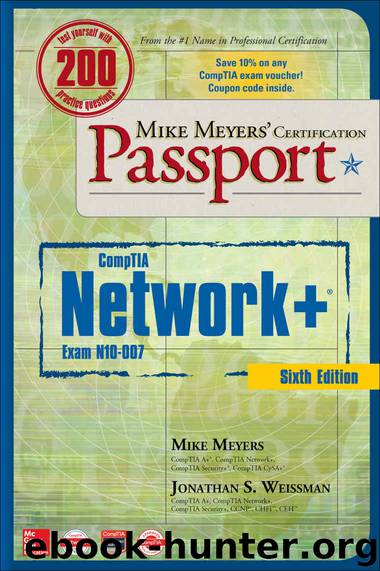 Mike Meyers' CompTIA Network+ Certification Passport, Sixth Edition (Exam N10-007) (Mike Meyers' Certification Passport) by Mike Meyers & Jonathan S. Weissman
