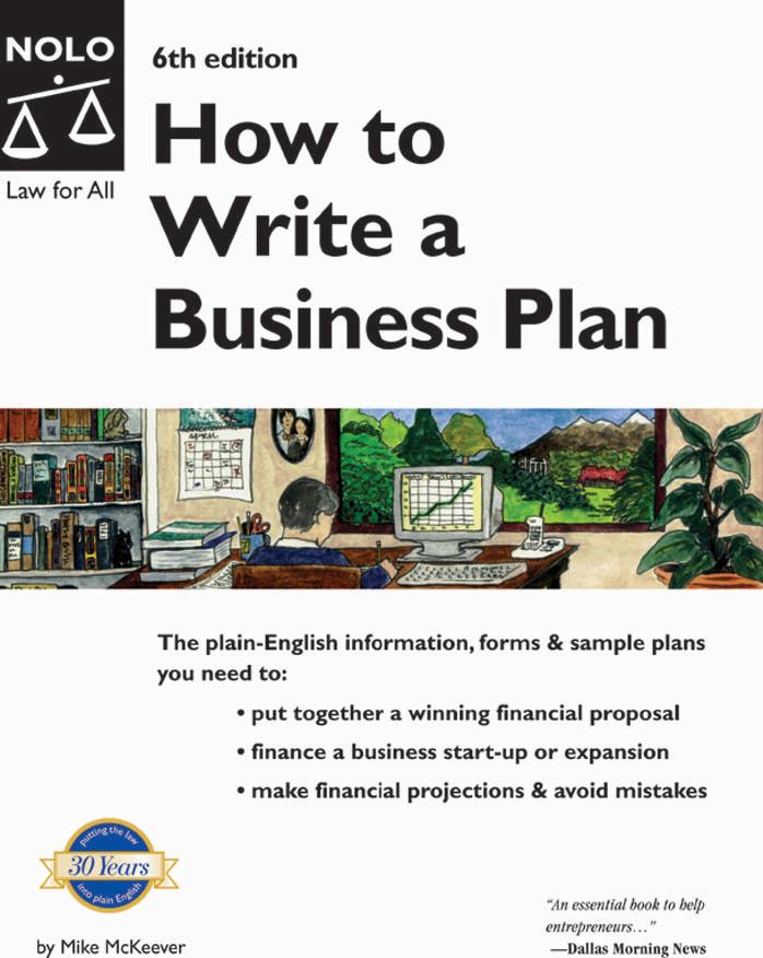 Mike P. McKeever - How to Write a Business Plan 6th Edition by Unknow