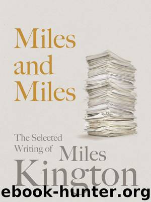 Miles and Miles by Unknown