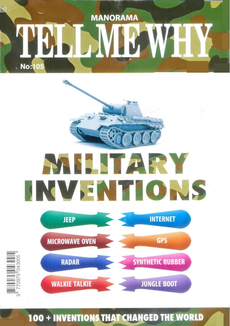 Military Inventions (Tell Me Why #105) by Manorama