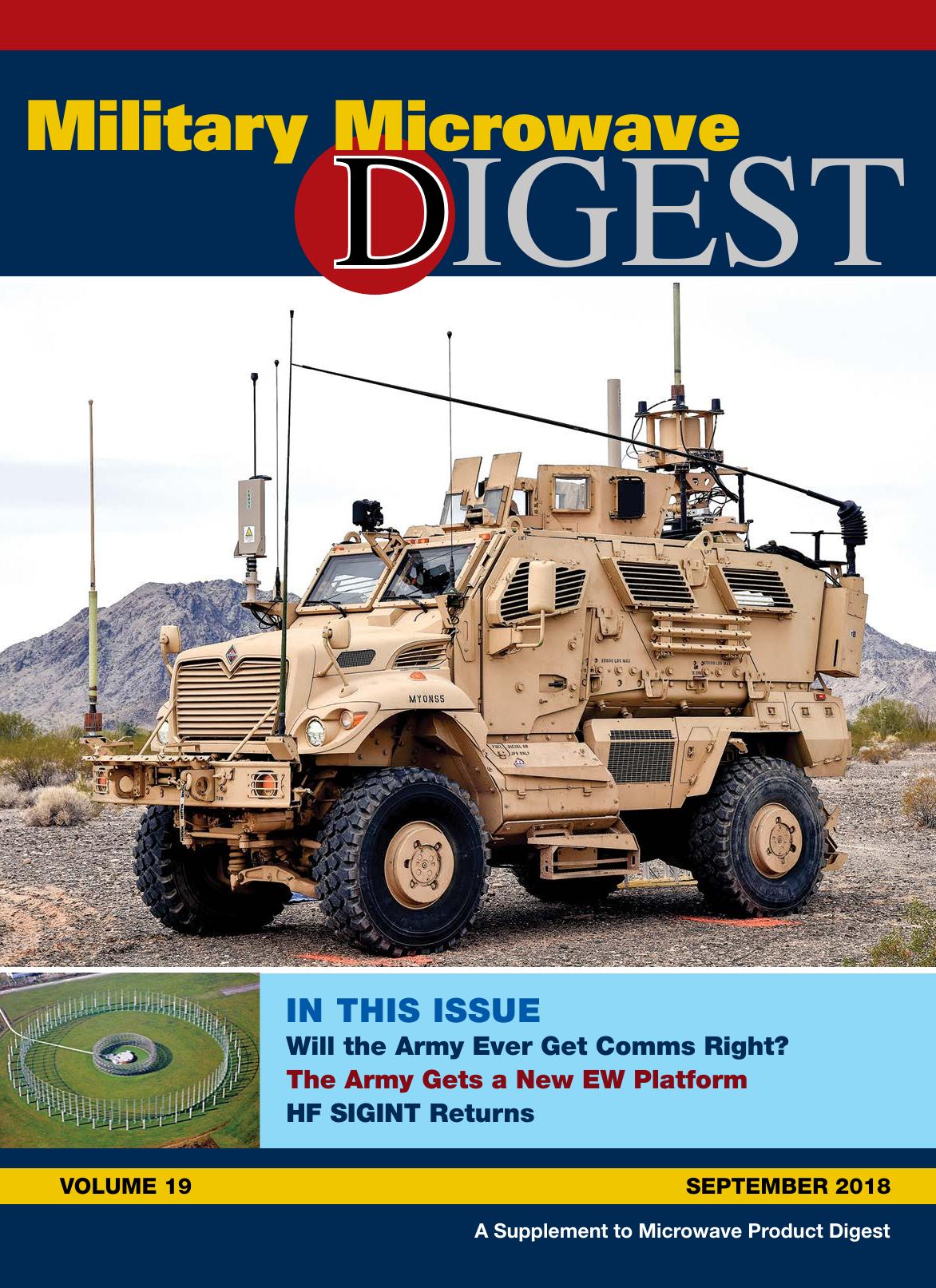 Military Microwave Digest - September 2018 by Unknow