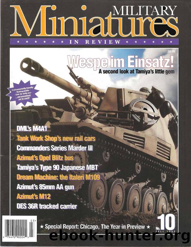 Military Miniatures in Review 10 (1996) by Unknown