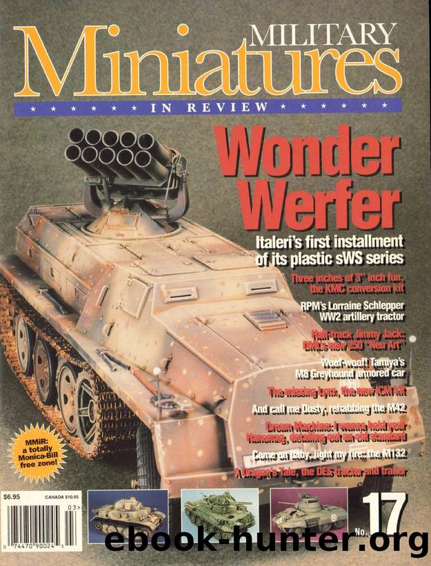 Military Miniatures in Review 17 (1998) by Unknown