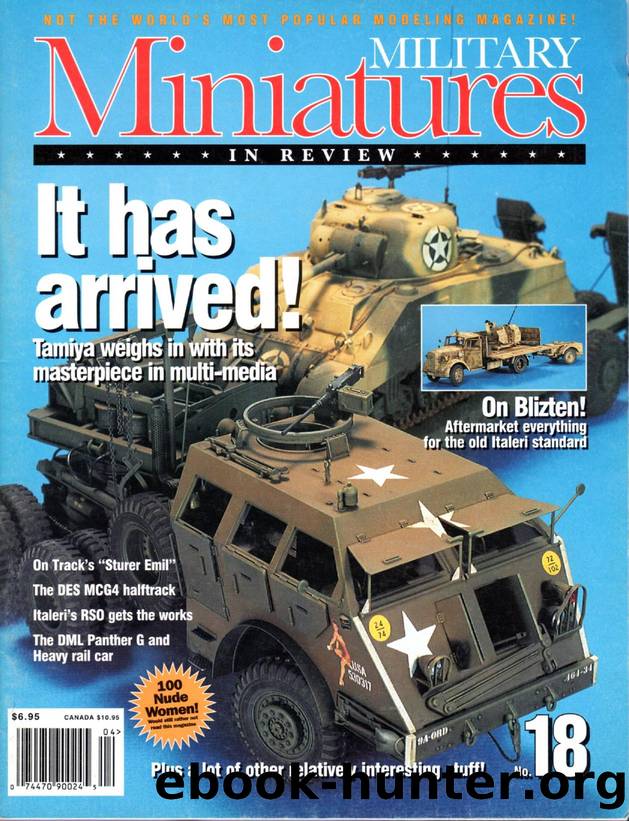 Military Miniatures in Review 18 (1999) by Unknown