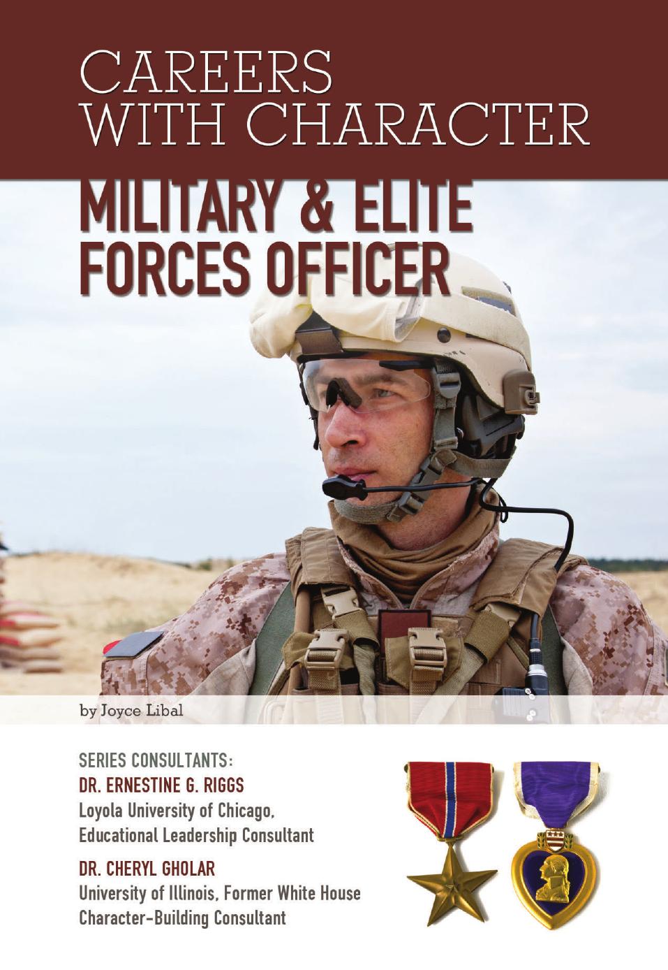 Military and elite forces officer by Joyce Libal