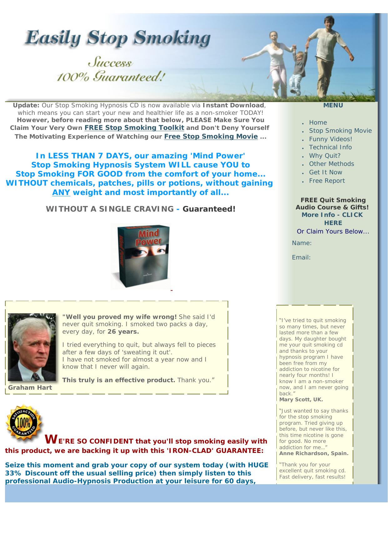 Mind Power Hypnosis - Quit Smoking Now. by Best of Kuszter's Collection