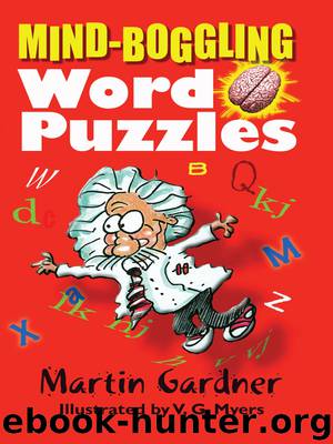 Mind-Boggling Word Puzzles by Martin Gardner & V.G. Myers