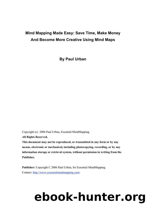 MindMapping Made Easy by Unknown
