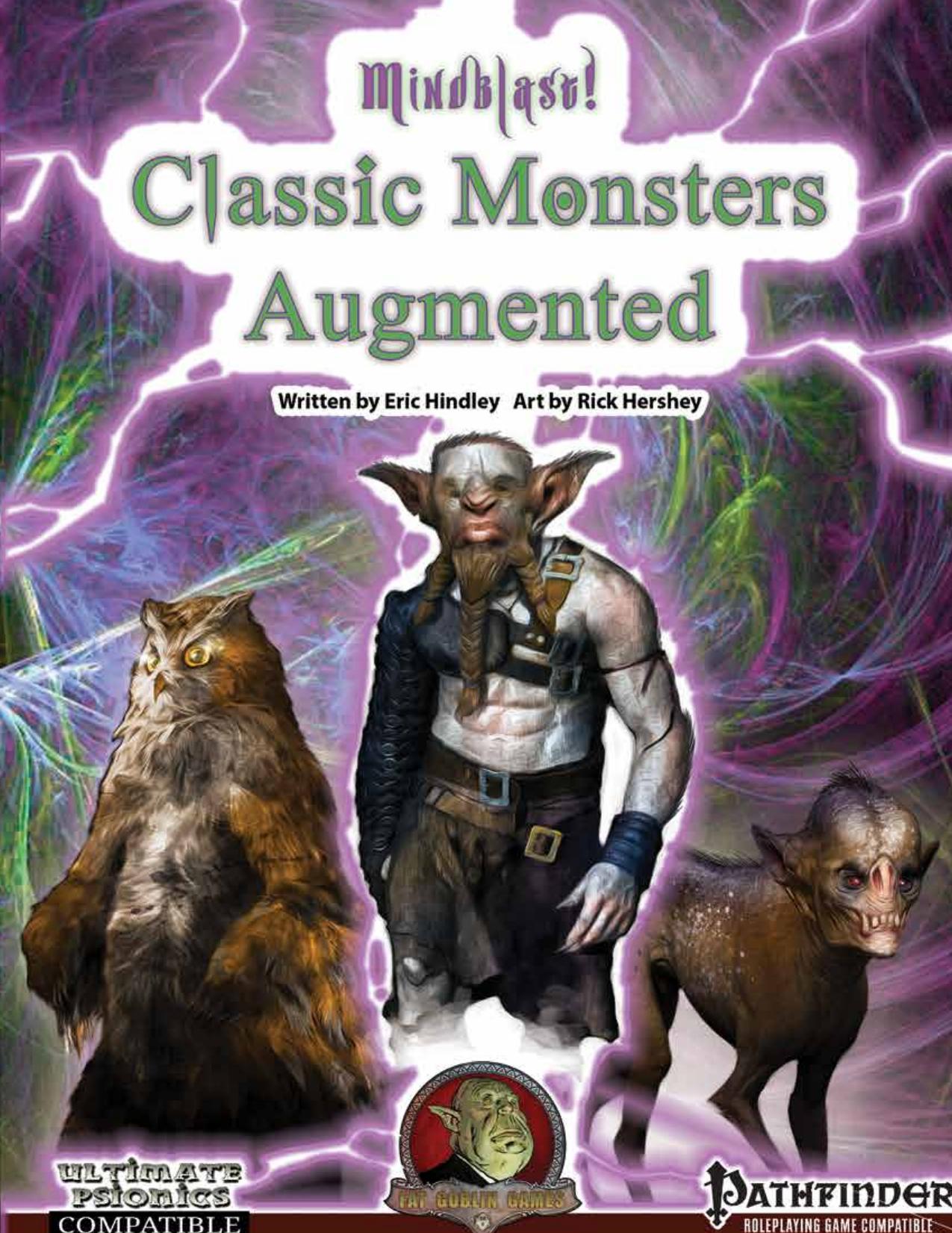 Mindblast Classic Monsters Augmented by Unknown