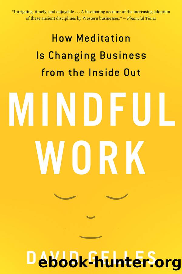 Mindful Work by David Gelles