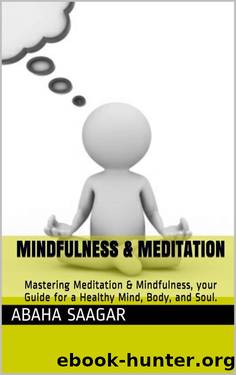 Mindfulness & Meditation: Mastering Meditation & Mindfulness, your Guide for a Healthy Mind, Body, and Soul. by Abaha Saagar