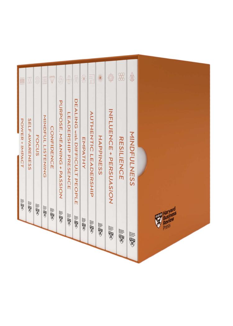 Mindfulness (HBR Emotional Intelligence Series) by unknow