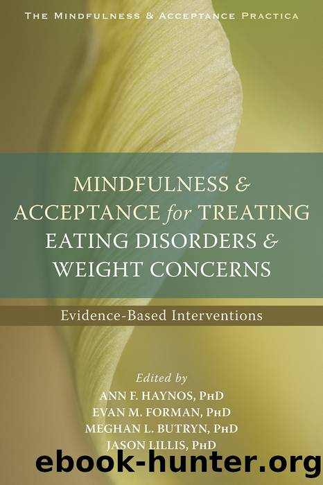Mindfulness and Acceptance for Treating Eating Disorders and Weight Concerns by unknow