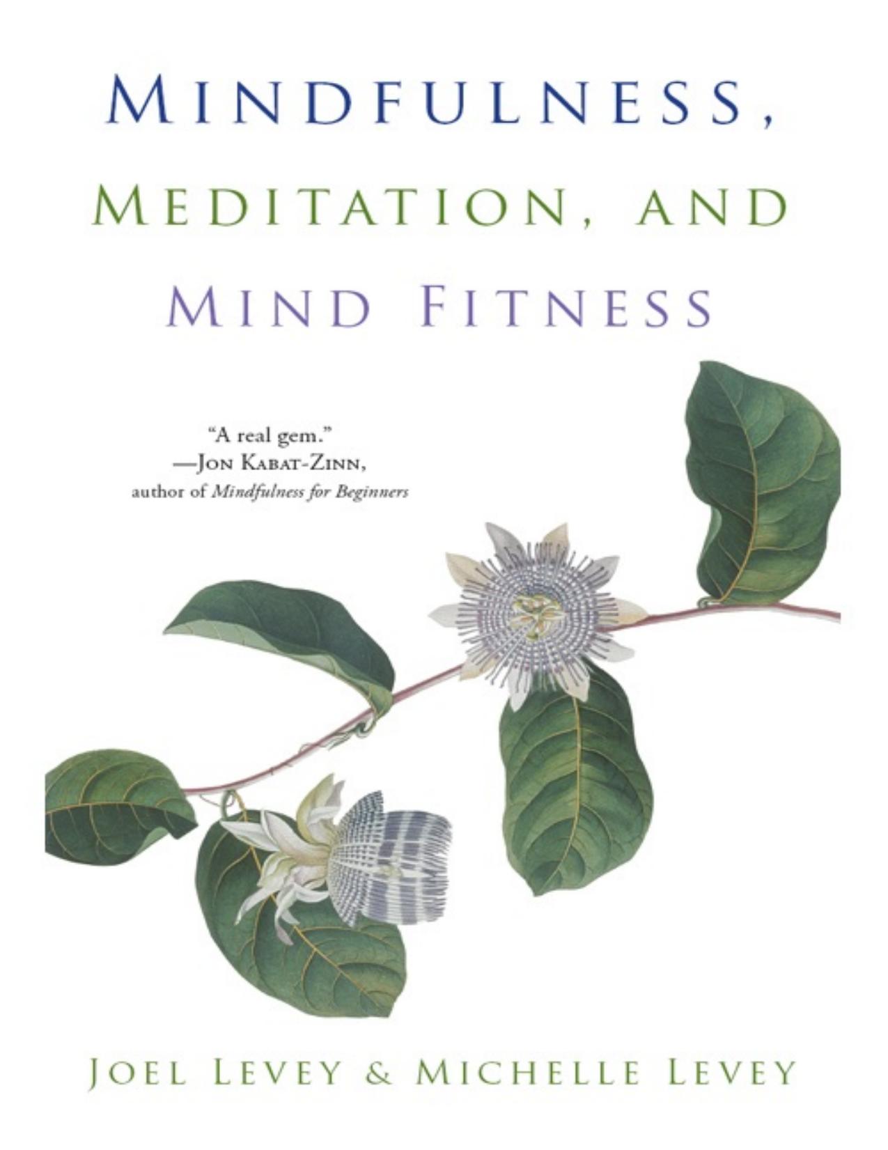Mindfulness, Meditation, and Mind Fitness by Joel Levey