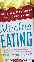 Mindless Eating: Why We Eat More Than We Think by Brian Wansink Ph.d