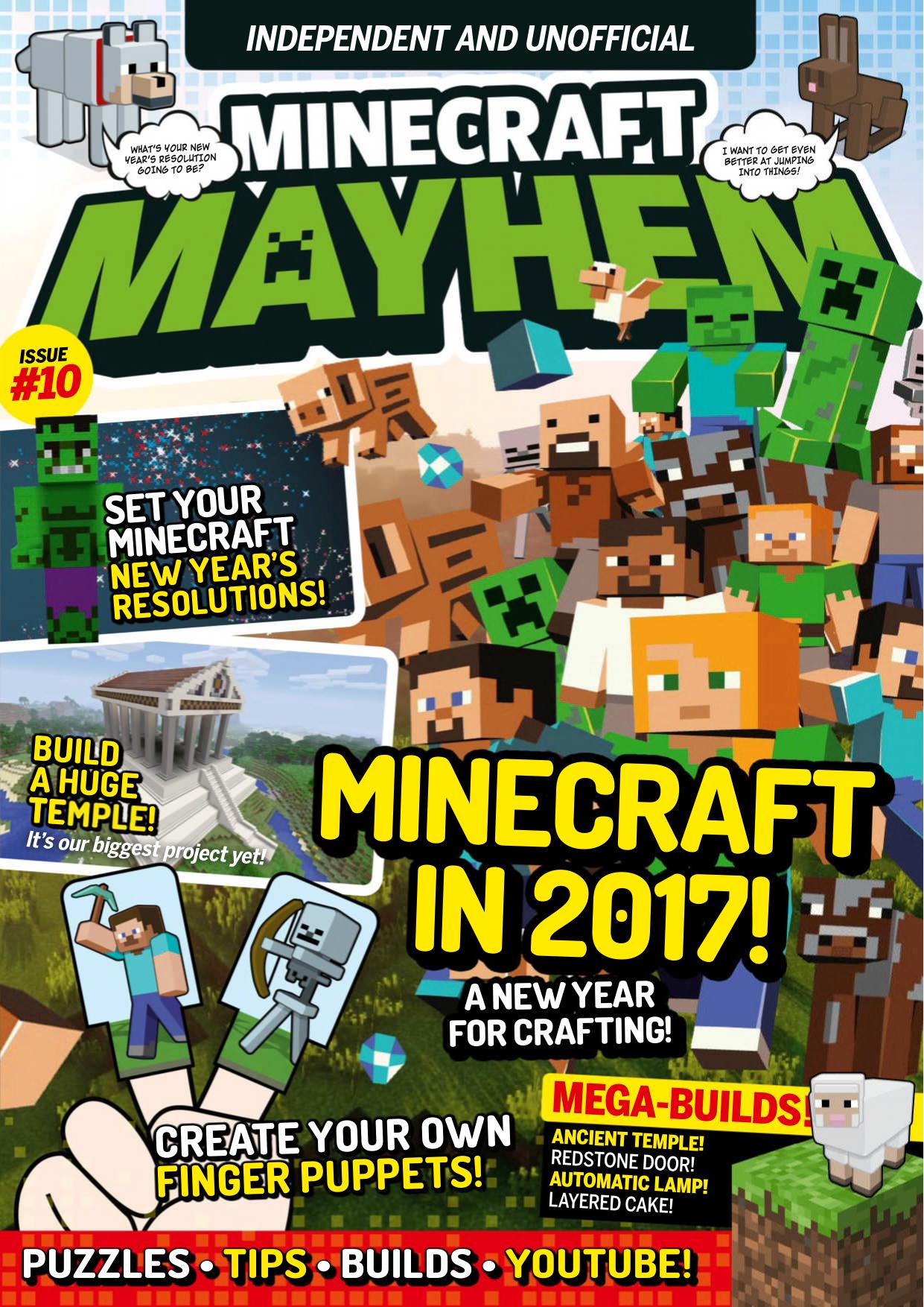 Minecraft Mayhem - Issue 10 2016 by Unknow