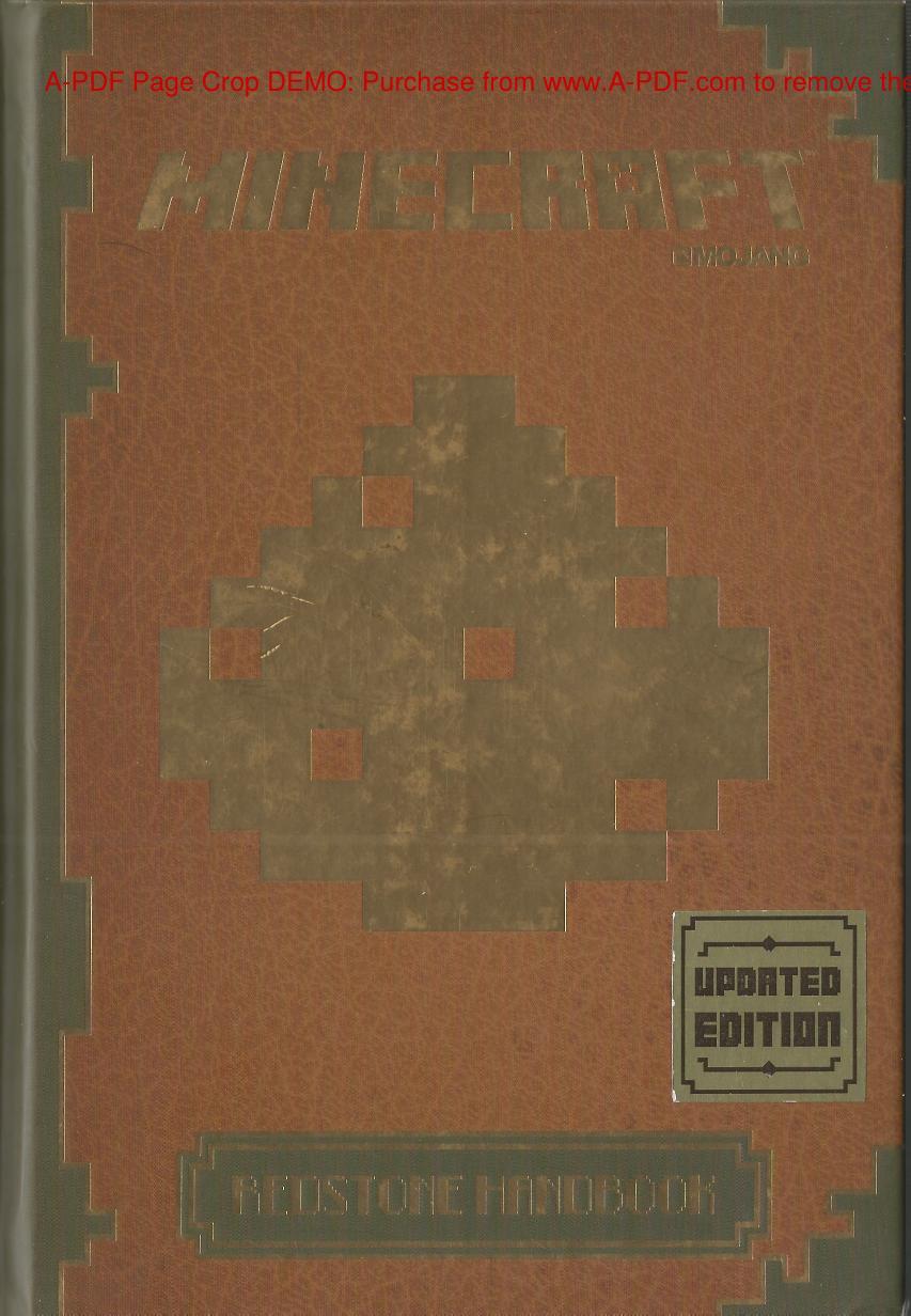 Minecraft Redstone Handbook UPDATED EDITION by Unknown