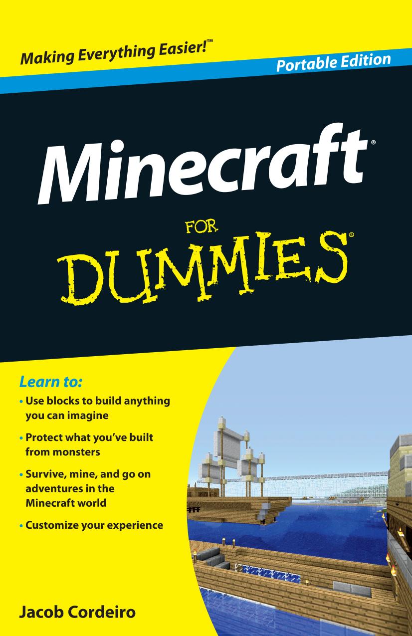 Minecraft for dummies by Cordeiro Jacob