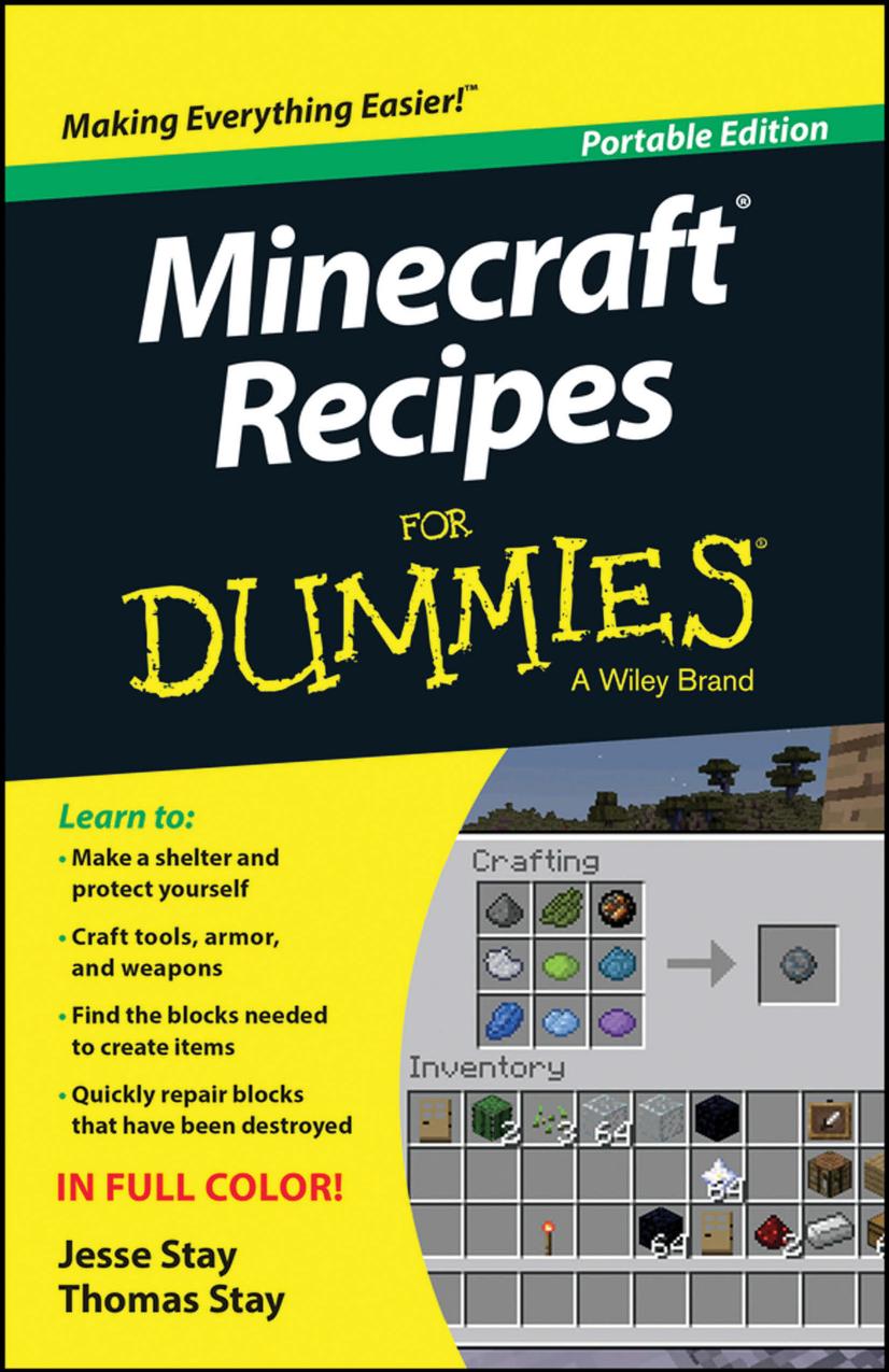 Minecraft recipes for dummies by Unknow