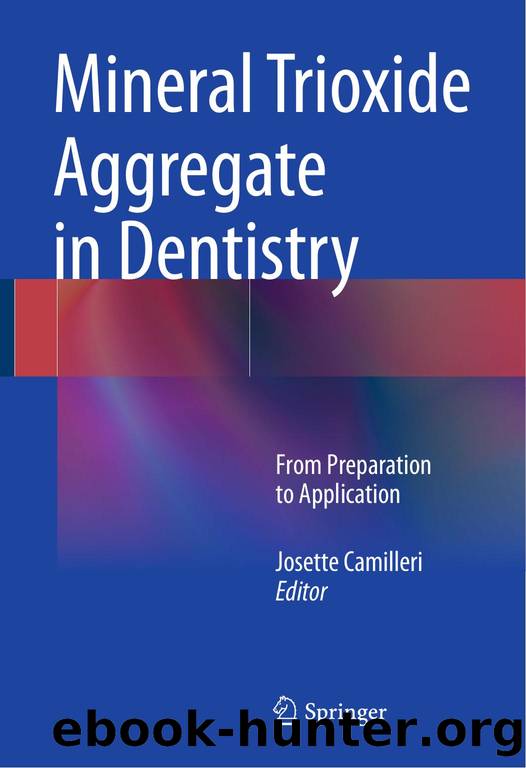 Mineral Trioxide Aggregate in Dentistry by From Preparation to Application